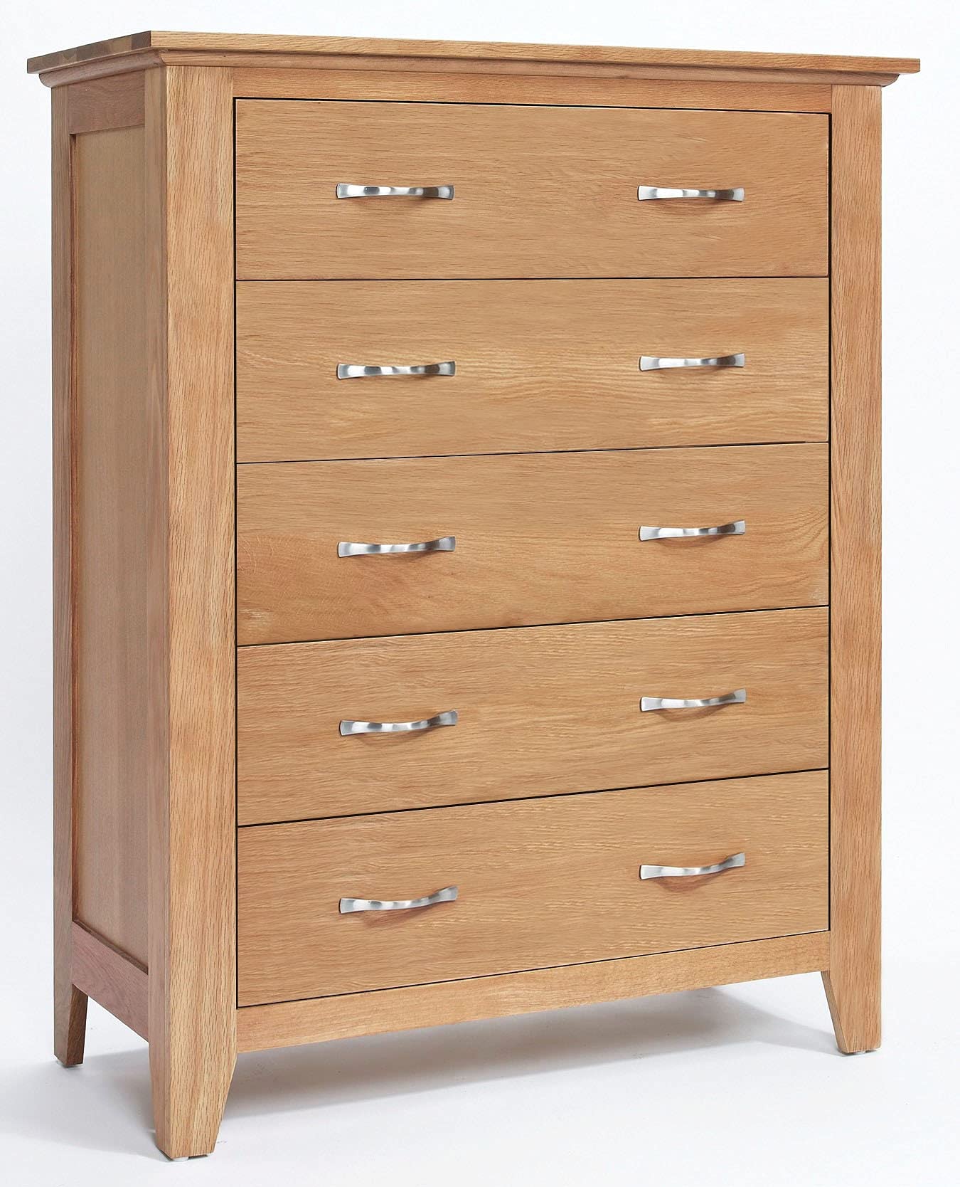 Buy Hallowood Furniture Camberley Oak Chest of Drawers Large 5
