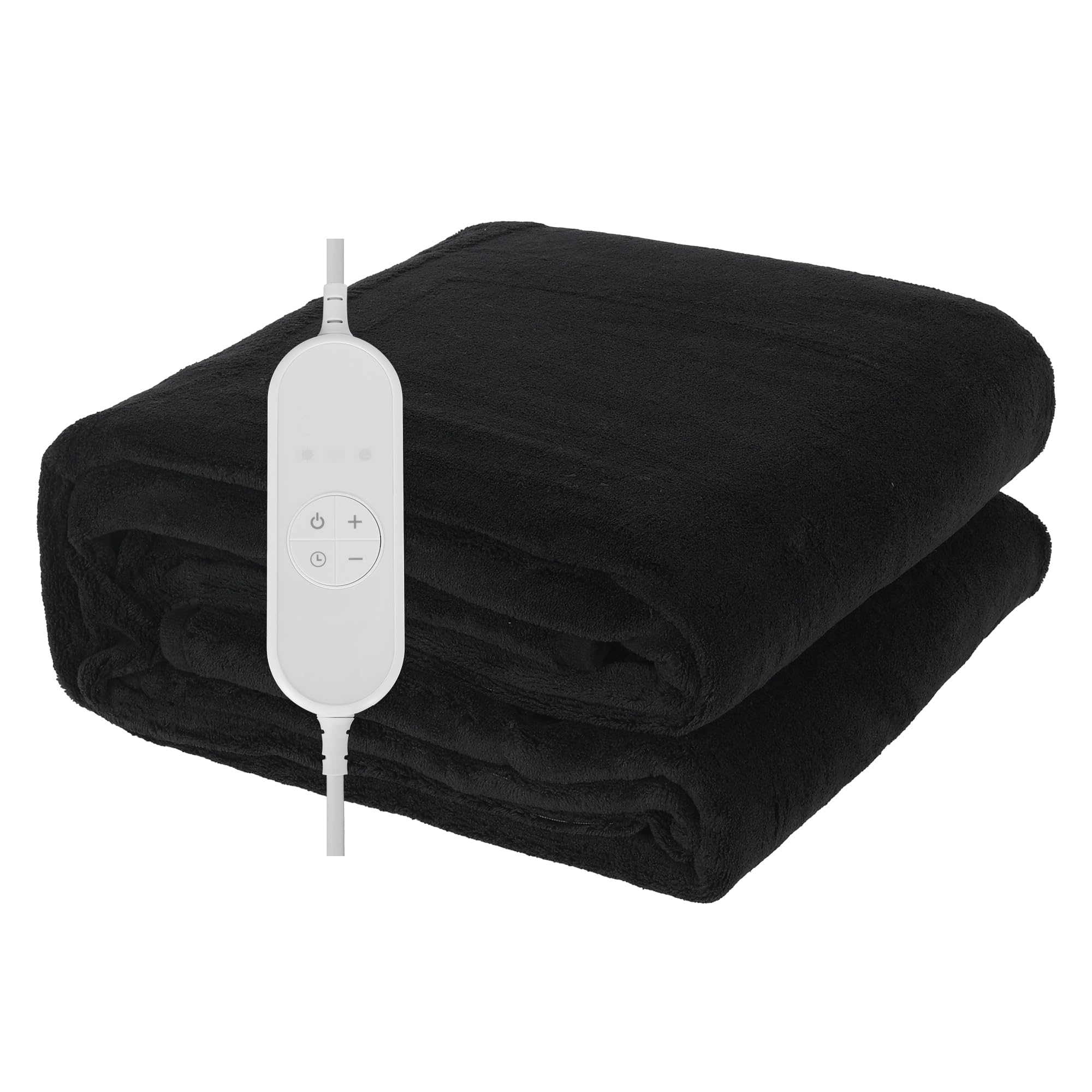 Electric Heated Double Layer Sherpa Blanket With 9 Heat Levels, Machine Washable