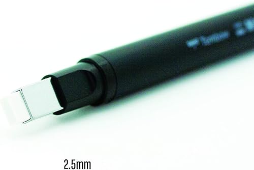 Miniatura 4 de Tombow Borrador de soporte, Mono Zero Square Shapre Negro (EH-KUS11)