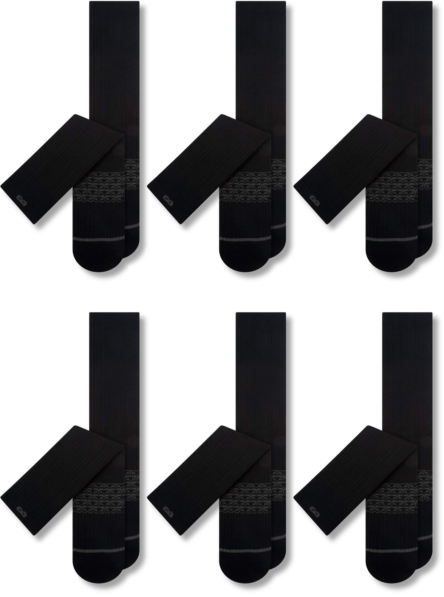 Pair of Thieves Men's 6 Pack Everyday Kit Cushioned Crew Socks