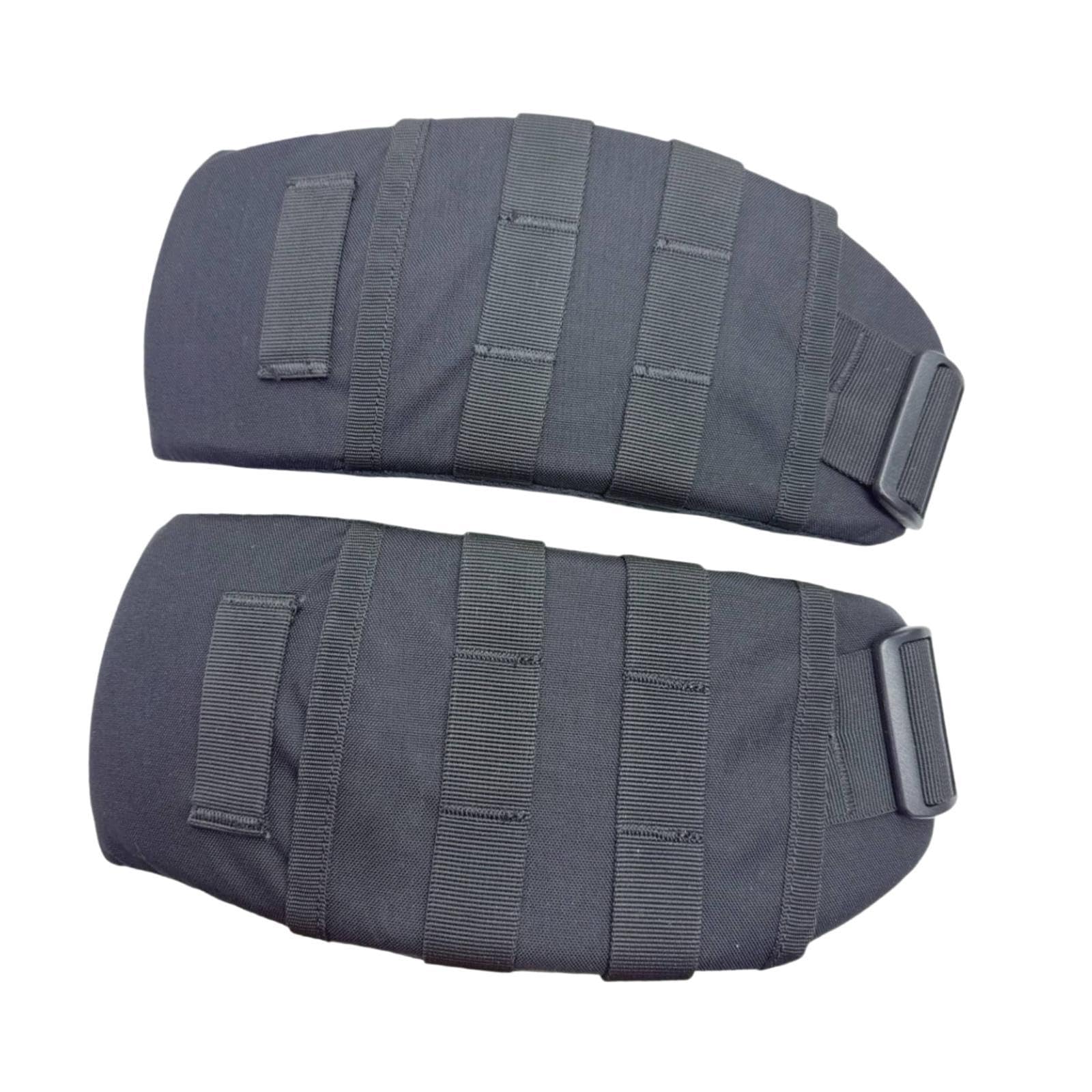 2x Cuscinetti lombari sportivi, robusti, rimovibili, per pendolarismo urbano, accessori staccabili, cintura in vita