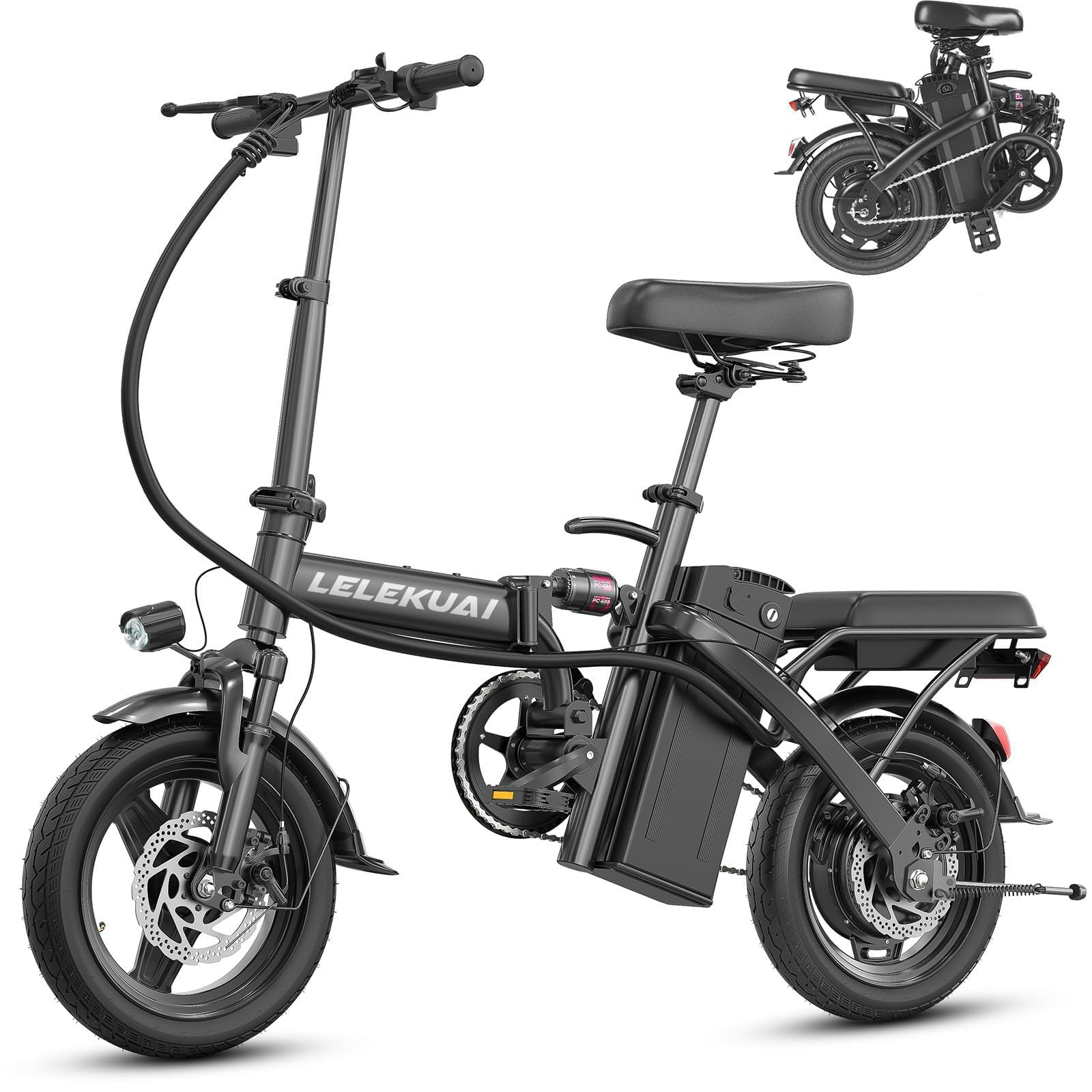 LELEKUAI Electric Bike for Adults and Teens