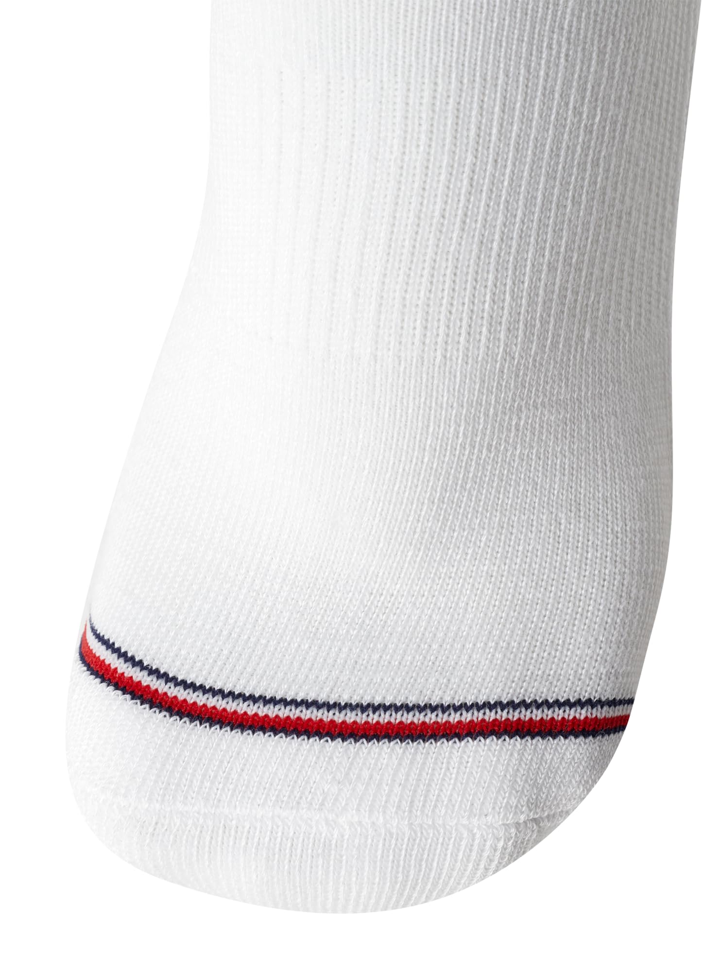 Tommy Hilfiger Calcetines invisibles para mujer, paquete de 12 calcetines ligeros de rendimiento atlético acolchados para correr de corte bajo para mujer
