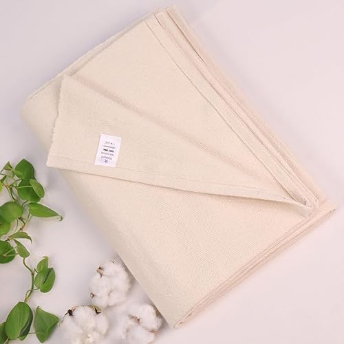 Miniatura 3 de Juego de 2 mantas de yoga tejidas a mano de algodón Iyengar para yoga restaurativo, manta de yoga suave y duradera, ideal para yoga y meditación