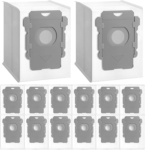 Paquete de 14 bolsas de vacío de repuesto compatibles con iRobot Roomba i & s y j Series i7, i7+, i3, i3+, i1+, i4, i4+, i6, i6+, i8, i8+, j6, j6+,