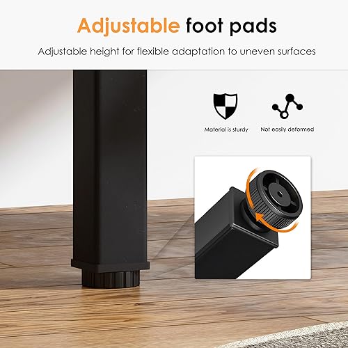 Miniatura 14 de Need Escritorio pequeño de 31.5 pulgadas resistente para espacios pequeños, escritorio de computadora para adolescentes, mesa de estudio, escritorio