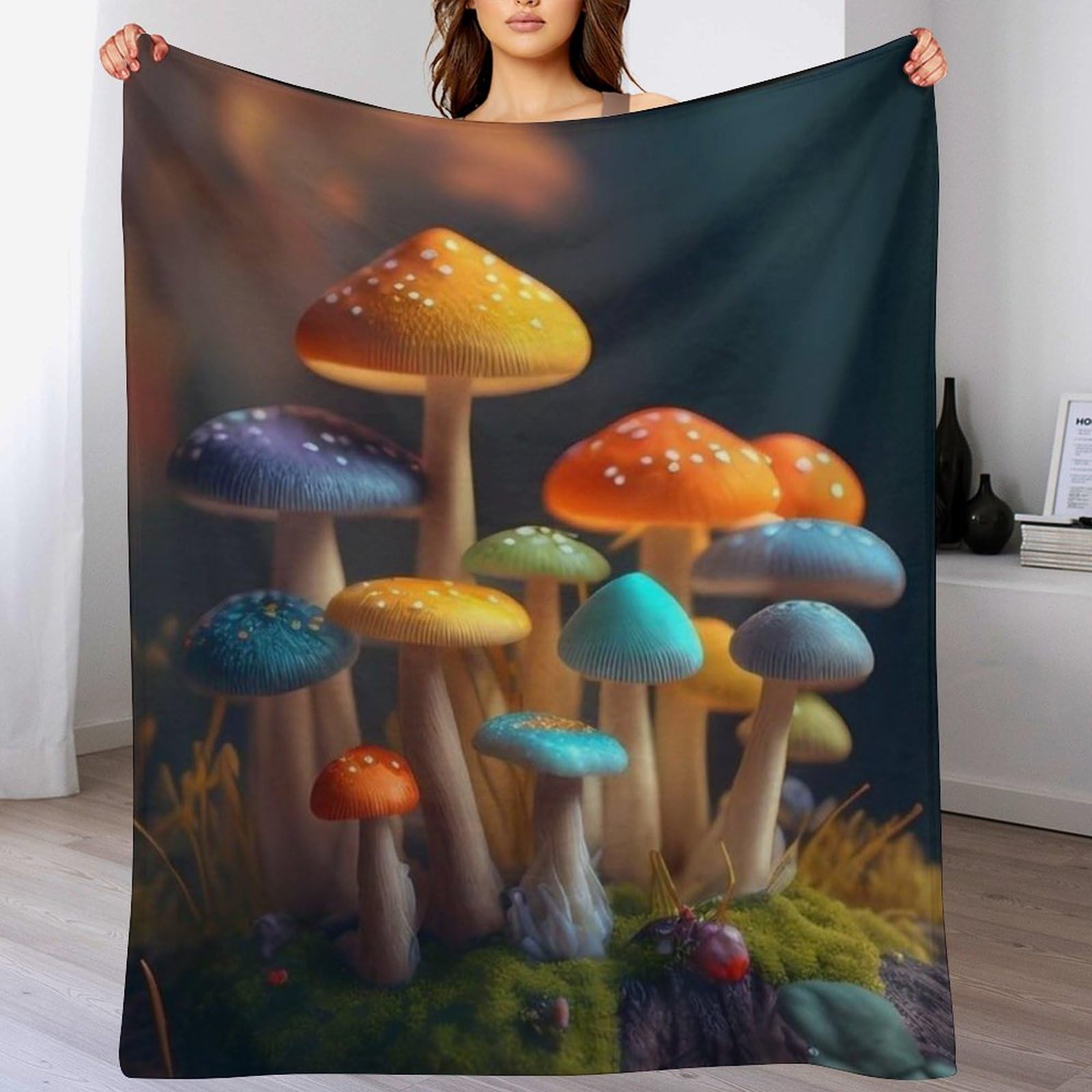 Jeté de lit champignon 180x200 pour protéger votre canapé