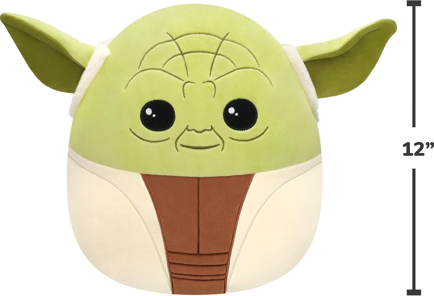 Squishmallows Original 12in Star Wars Yoda Plush (Medium-Sized)