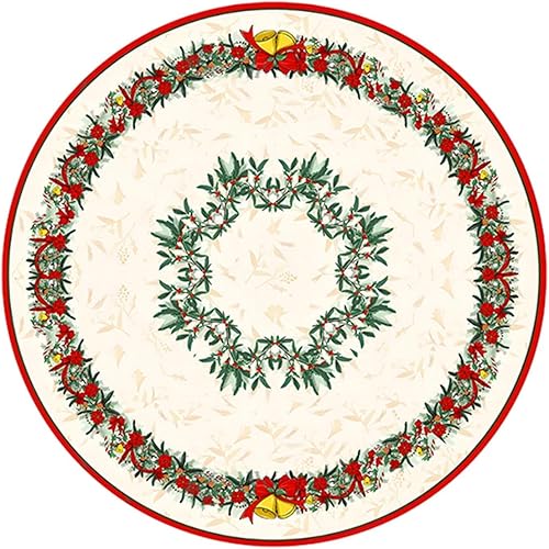 Falda de árbol de Navidad de 24 pulgadas, de terciopelo, vintage, para decoración de fiesta de Navidad, falda de árbol para vacaciones, multicolor,