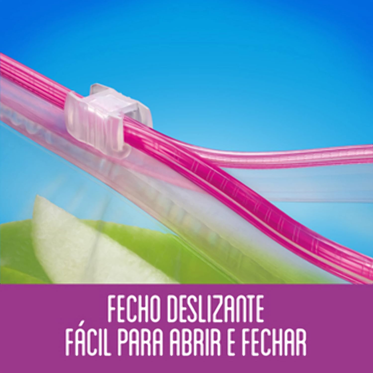 Ziploc Saco Hermético Organizador de Geladeira, Tamanho Médio, 20 unidades Ziploc Saco Hermético Organizador de Geladeira, Tamanho Médio, 20 unidades