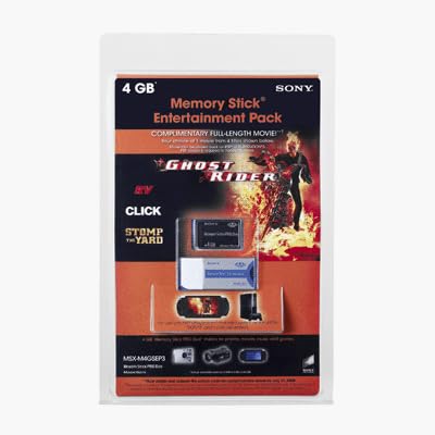 Sony MSXM4GSEP3 4GB Memory Stick Entertainment Pack