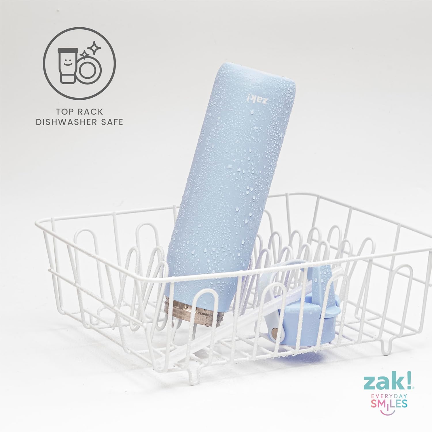 Zak Designs Disney Minnie Mouse Harmony Water Bottle for Travel or At Home, 32oz Stainless Steel is Leak-Proof When Closed and Vacuum Insulated with Straw Lid, Carry Handle, and 3D Artwork - Image 7