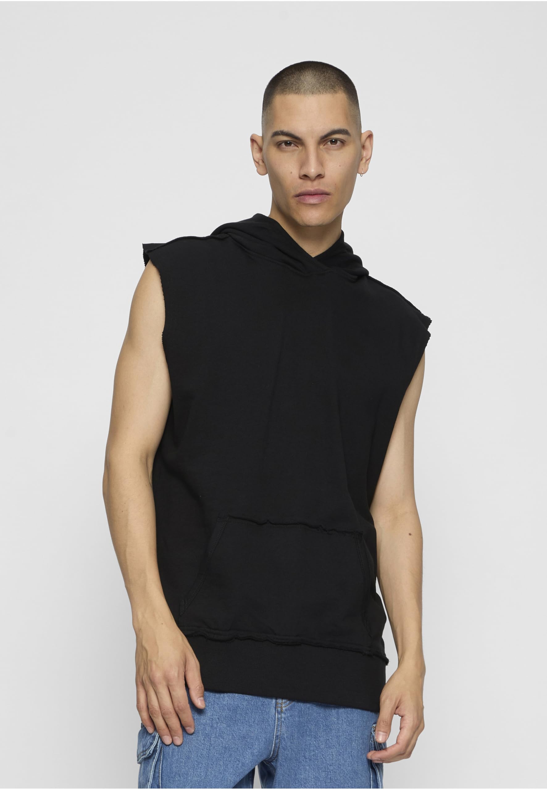 Urban Classics Herren Open Edge Sleeveless Hoody