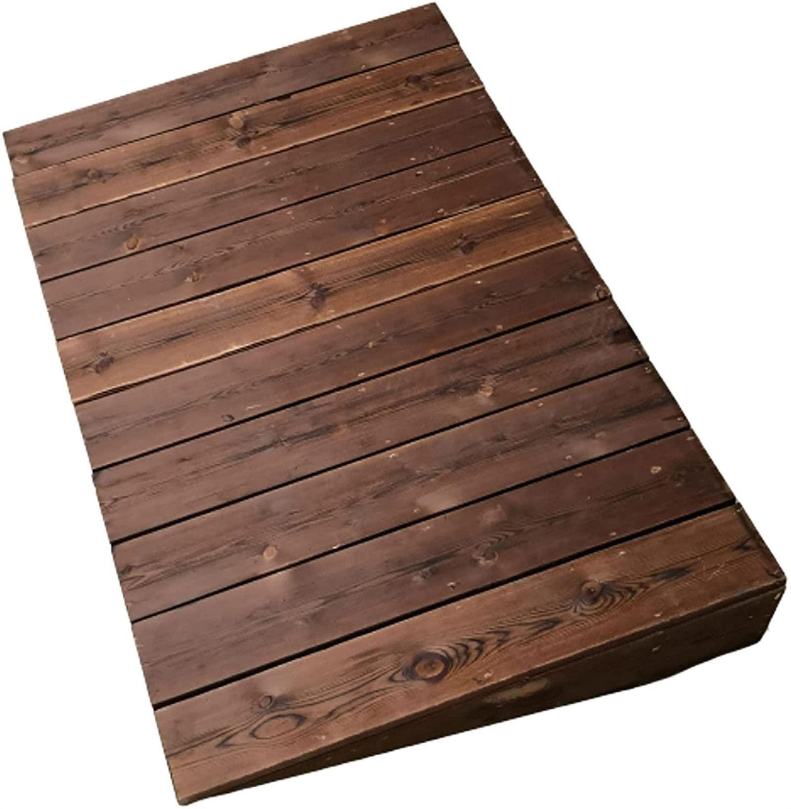 Rampa Kerba, Solid Wood Wheelchair Scooter Ramp Natural Multiple Sizes 300kg(60x50x10cm)