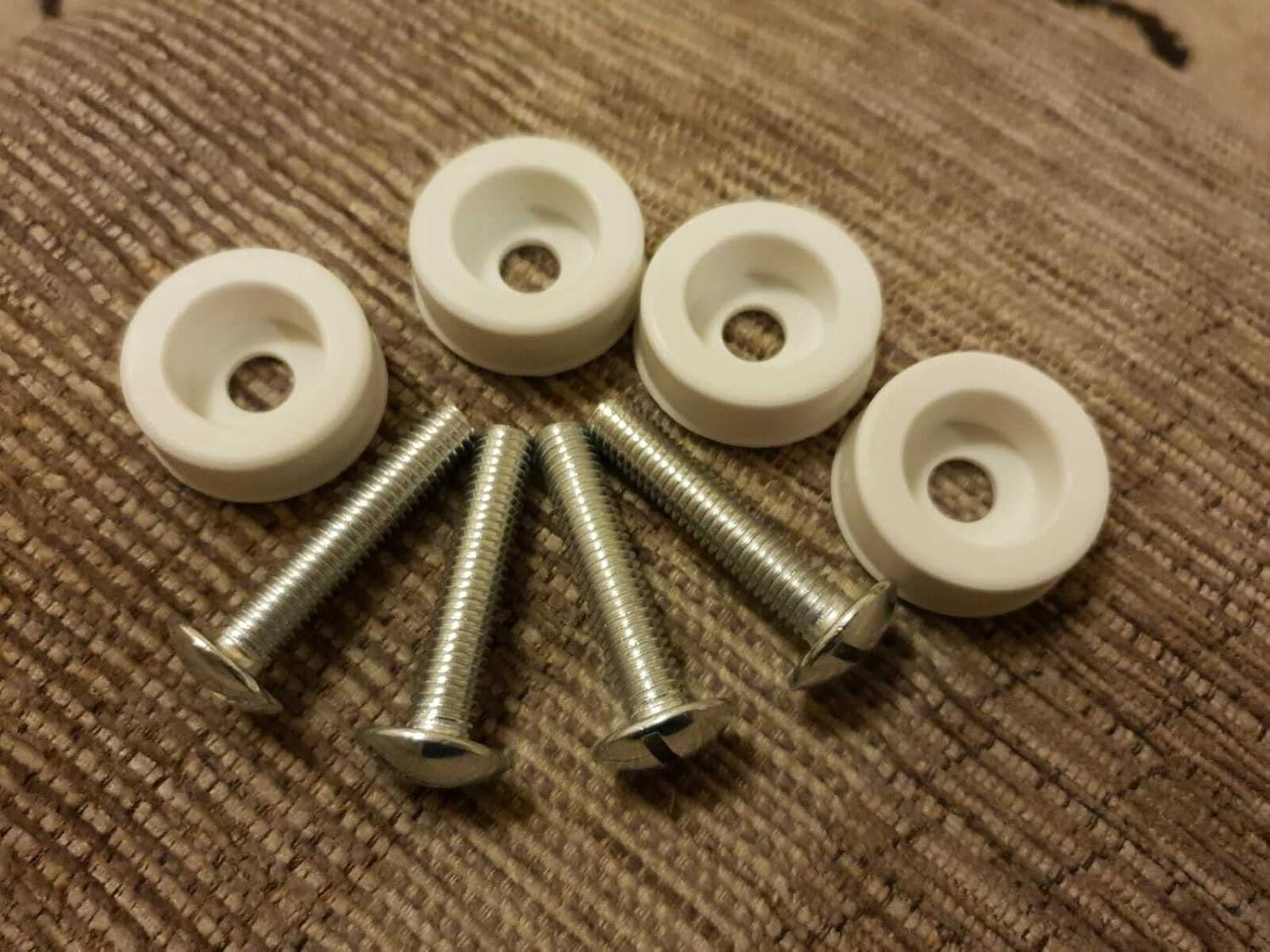 Headboard Bed Screws Bolts (4 Pack) One Piece Fixings to Attach Head