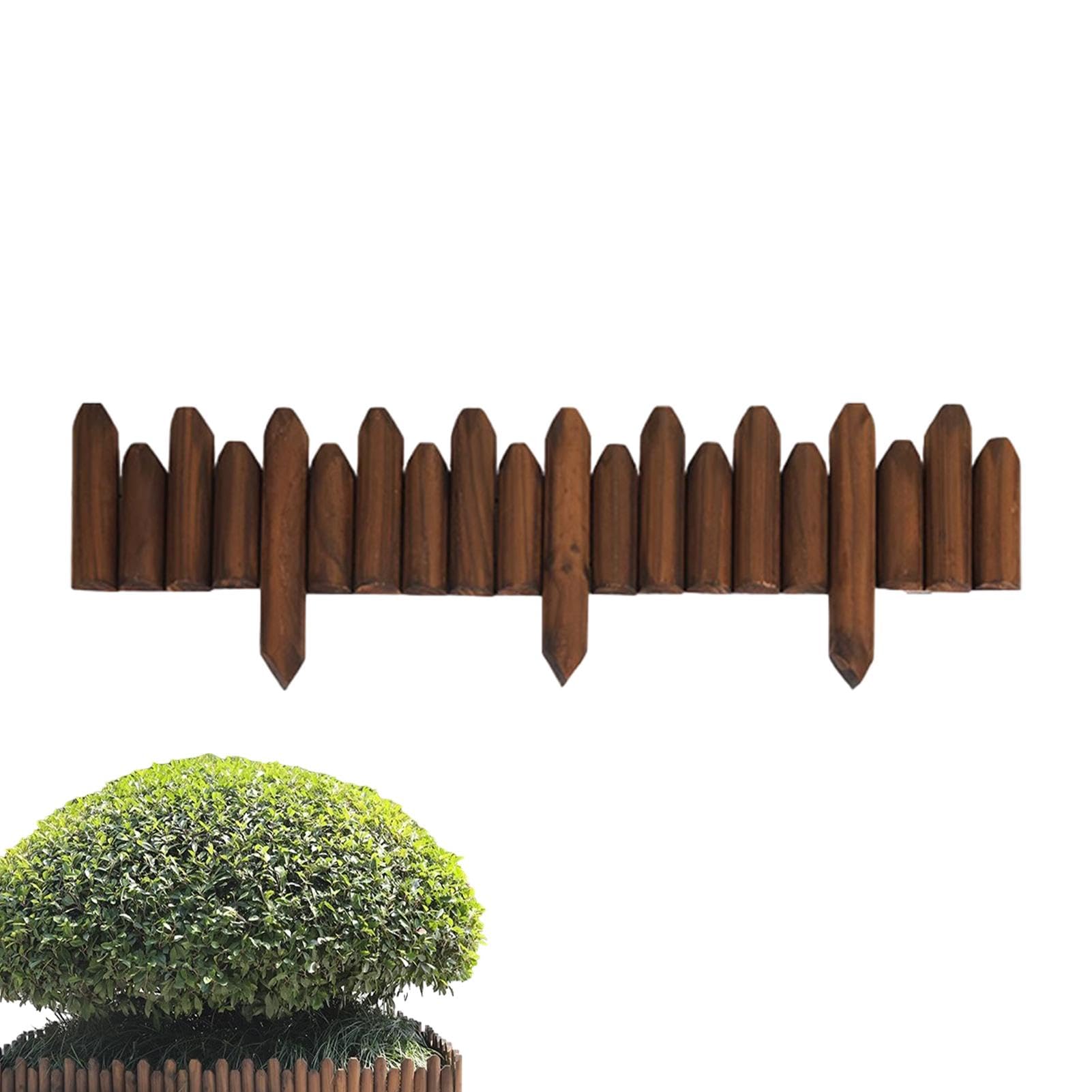 Valla de madera para jardín, valla de madera para jardín, valla de madera de cedro, valla de jardín de madera, valla de madera de pino tratada a presión, postes de valla de madera ideal para valla de