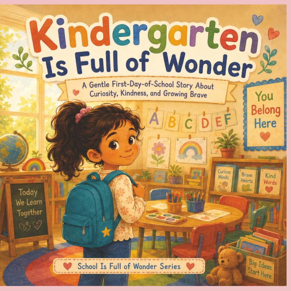 Kindergarten Is Full of Wonder: A Gentle First-Day-of-School Story About Curiosity, Kindness, and Growing Brave (First School Days Full of Wonder)