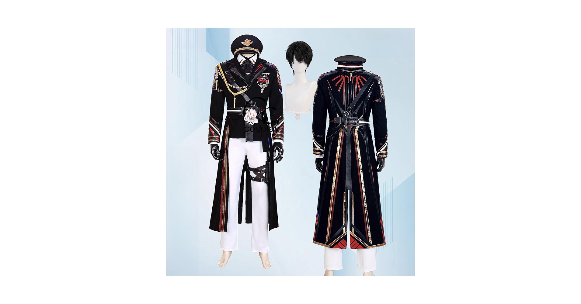 恋と深空マヒル 遠空執艦官 軍服 コスプレ衣装 M Amazon.co.jp: 【GK】恋と深空マヒル 遠空執艦官 コスプレ衣装