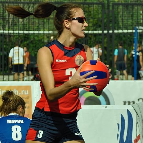 Miniatura 5 de Balón de voleibol tamaño 5 de piel sintética suave para interior y exterior, balón de deporte, entrenamiento, juego, para principiantes,