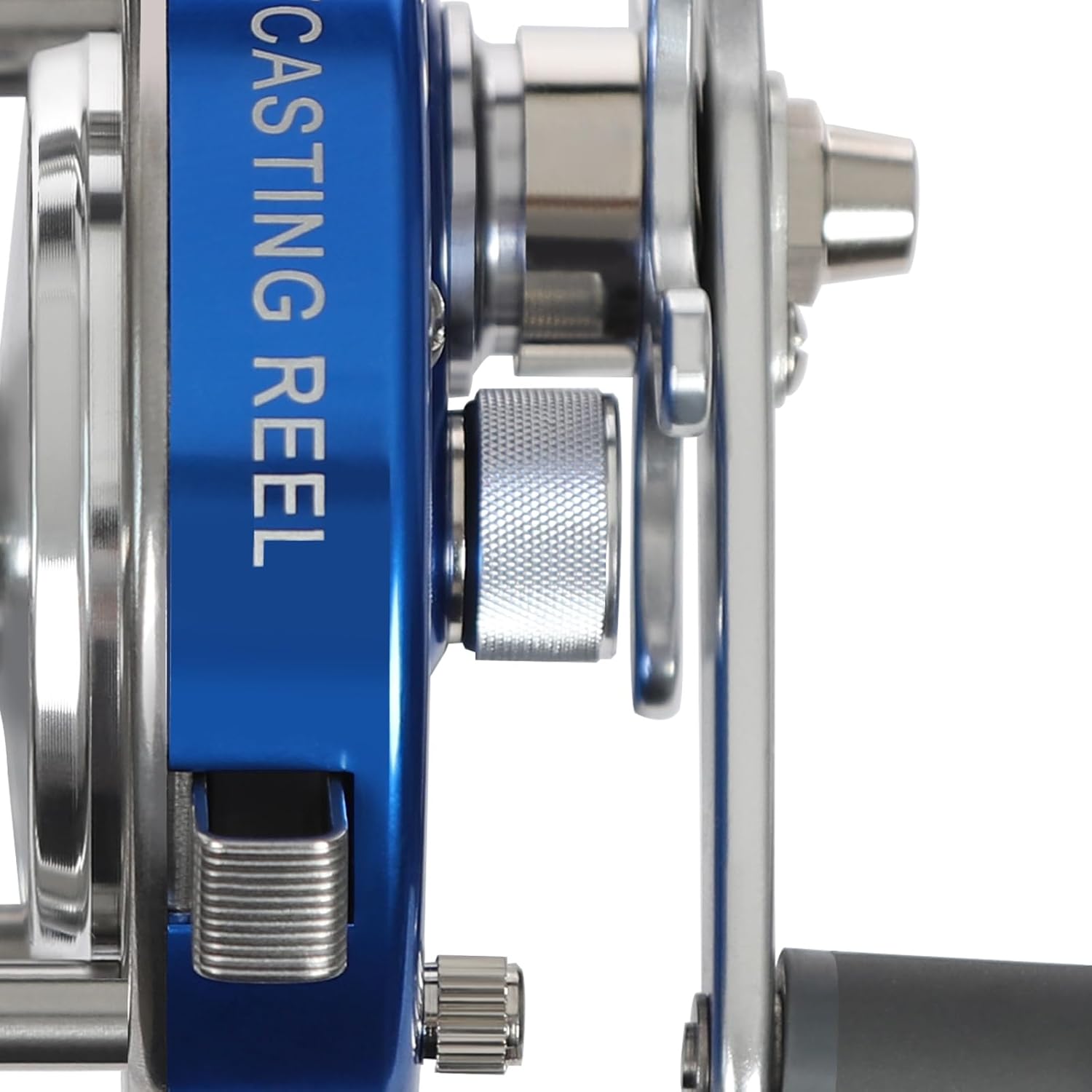 Rover Round Baitcasting Reel, Perfect Reinforced Metal Body Conventional Fishing Reel,Trolling Reel Bearing for Inshore Saltwater Fishing, Left&Right-Hand Retrieve