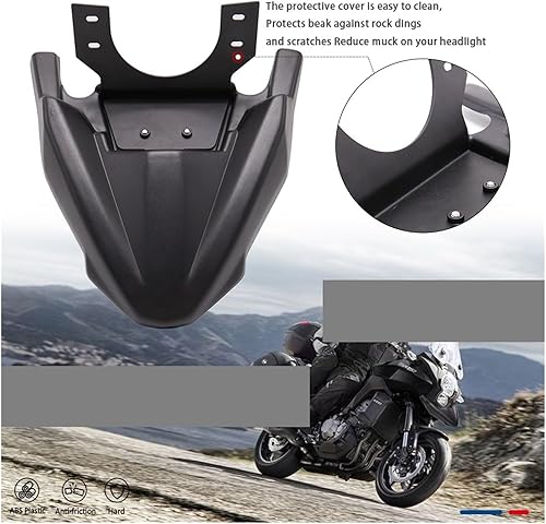 Miniatura 5 de BEUTEE Nuevo guardabarros delantero compatible con Versys 1000 Versys1000 motocicleta Accesorios Cowl Guard extensión VERSYS 1000 2012 2013 2014