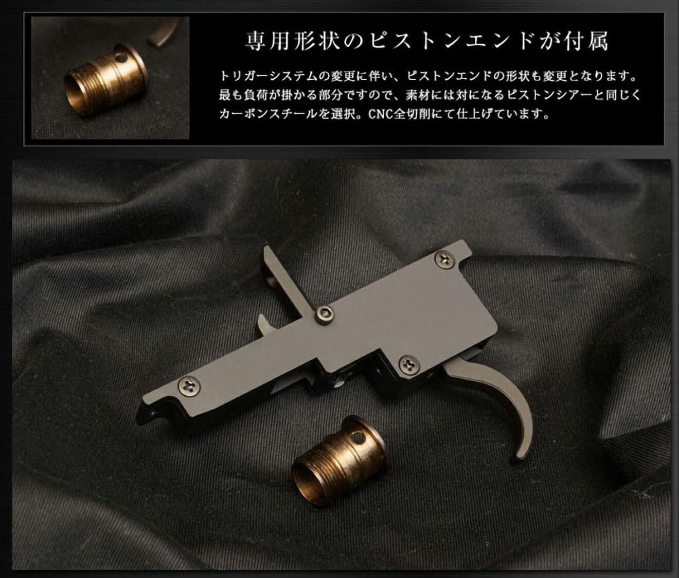 Amazon | PDI 東京マルイ L96用νトリガー+ピストンエンドセット