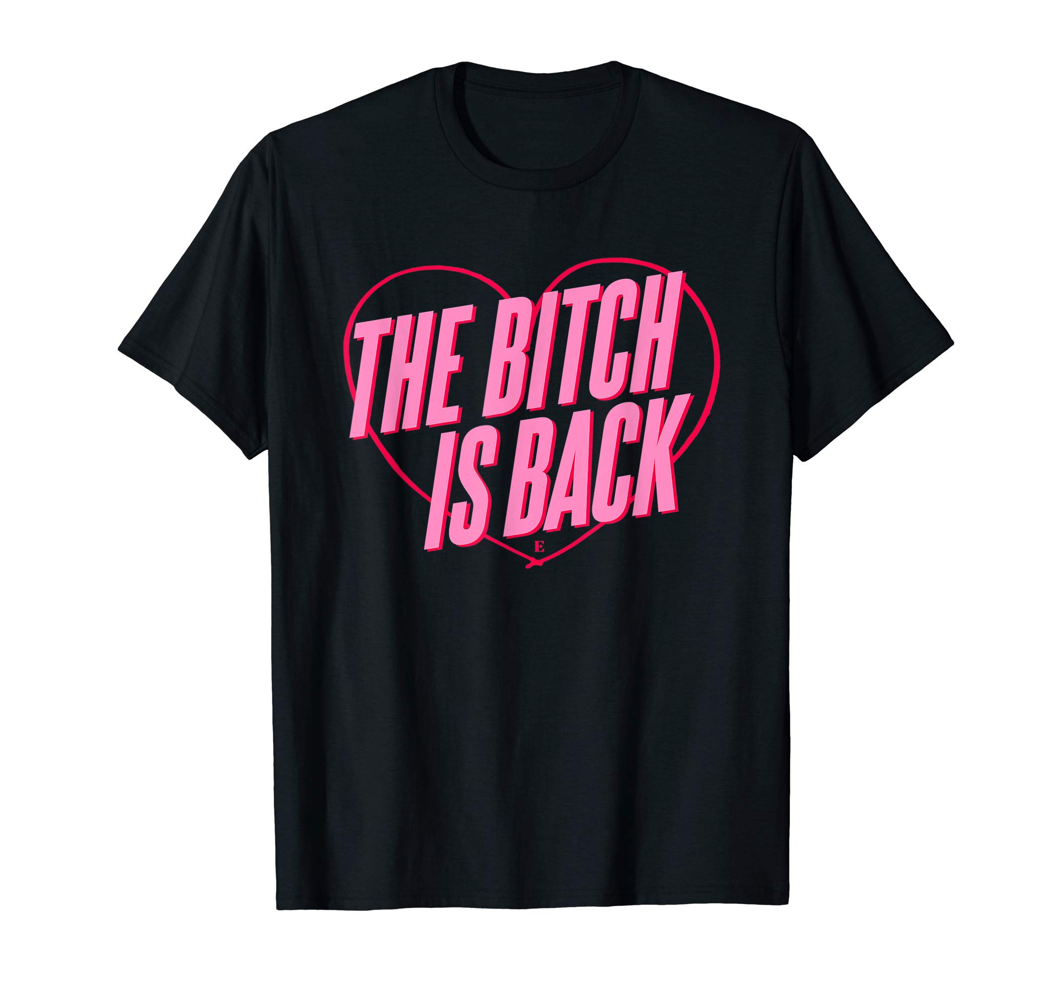 Elton JohnOfficial The Bitch Is Back Heart T-Shirt