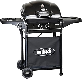 Outback Omega 250 Gas BBQ w/Side Burner