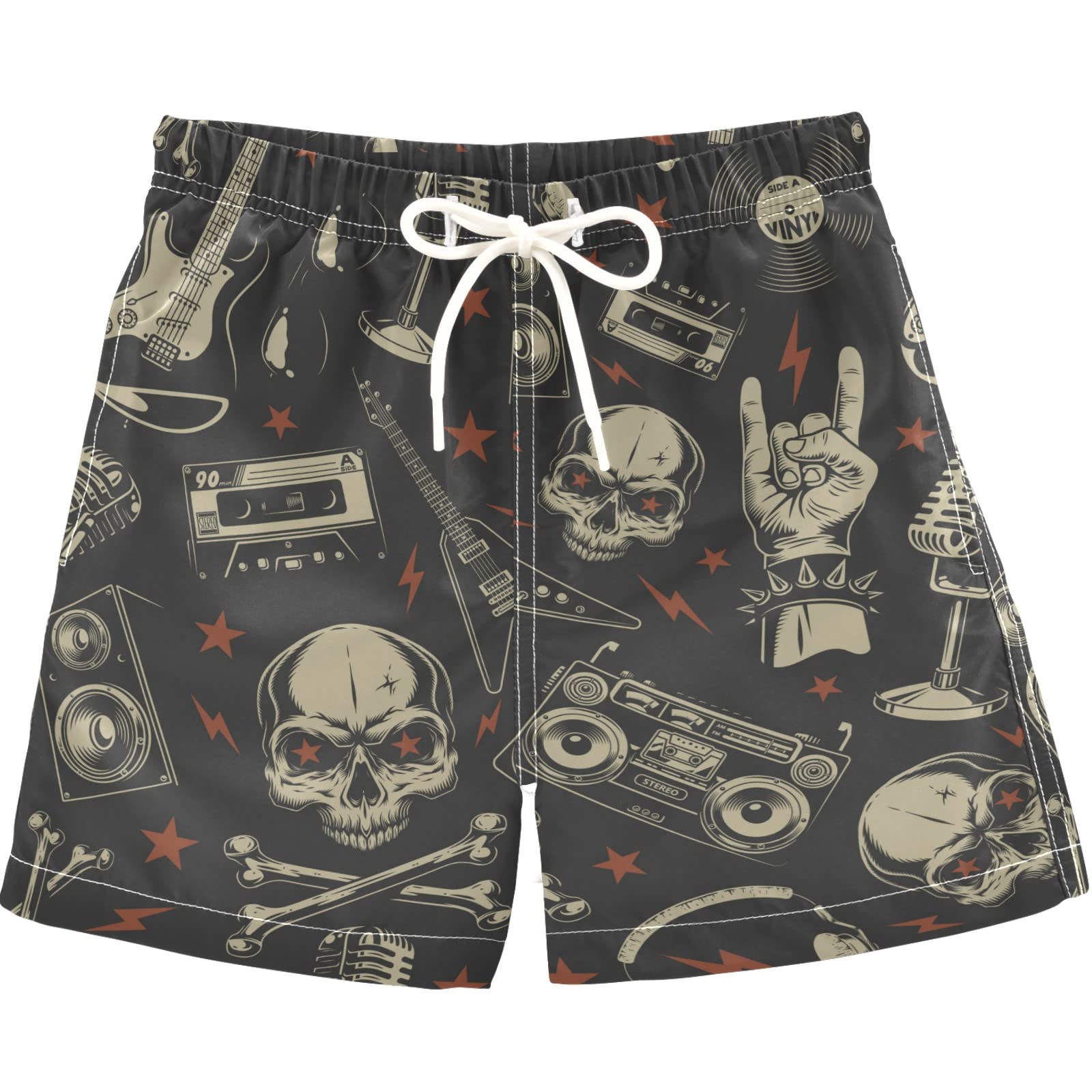 visesunny Little Boys Quick Dry Beach Board Shorts Kids Swim Trunk Swimsuit Beach Shorts Swim Trunk for Infant Boy Teens