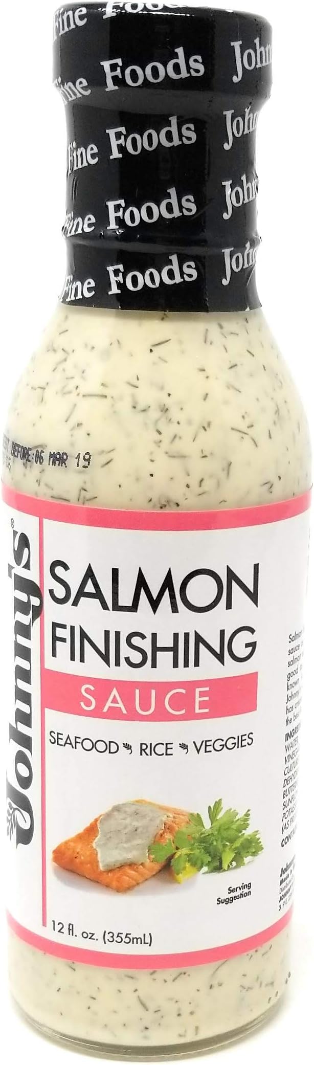Johnny's Salmon Finishing Sauce, 12 oz