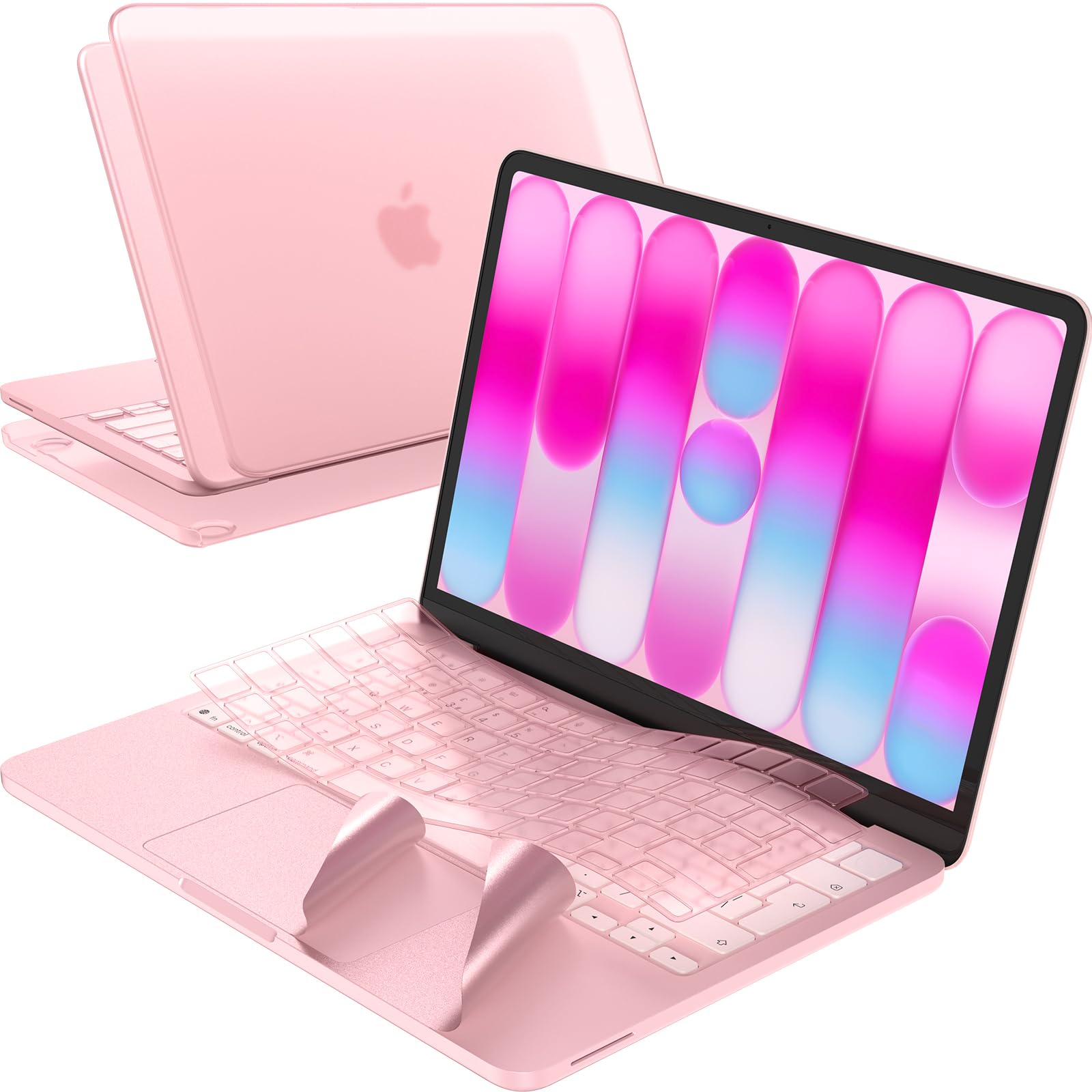 EooCoo 3-in-1-Set Kompatibel mit MacBook Neo Hülle 13 Zoll 2026