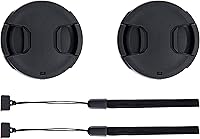 Vista 16 de Paquete de 2 tapas frontales de lente de 40,5 mm con protector de tapa de lujo para Sony ZV-E10 ZVE10 ZV-1F ZV1F A6700 A6400 A6300 A6100 A6000 A6500