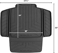 Vista 5 de WeatherTech Protector de asiento de coche infantil, gris