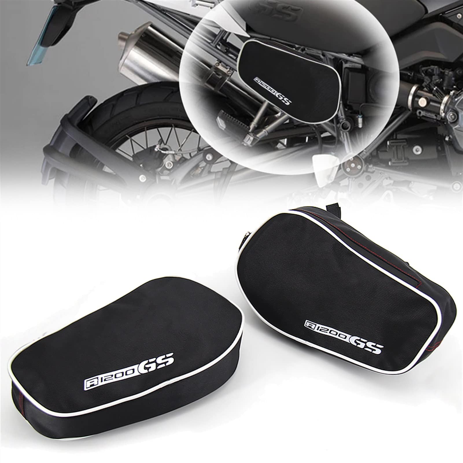 pour BMW R1200GS Adventure 2004-2010 2011 2012 Moto Sac Étanche Réparation Outil Placement Cadre Paquet Boîte À Outils Boîte À Outils Moto Accessoires