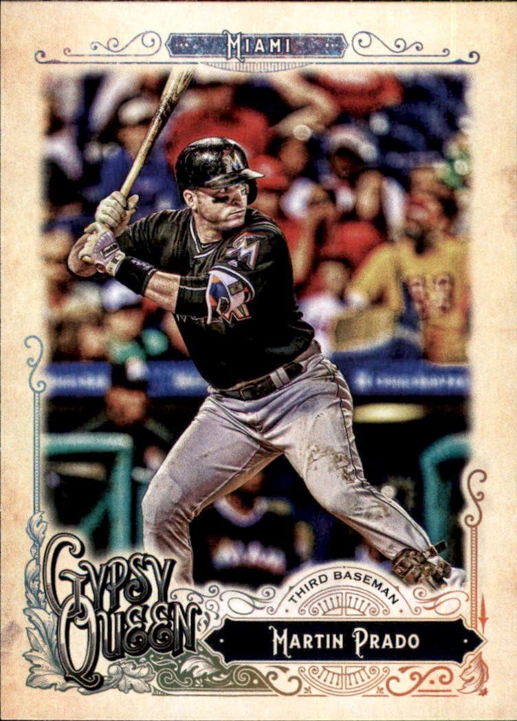 2017 Topps Gypsy Queen #179 Martin Prado Miami Marlins Baseball Card