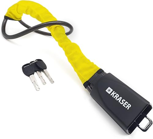 KRASER KR882Y Upgraded Steering Wheel Lock, Steering Whee…