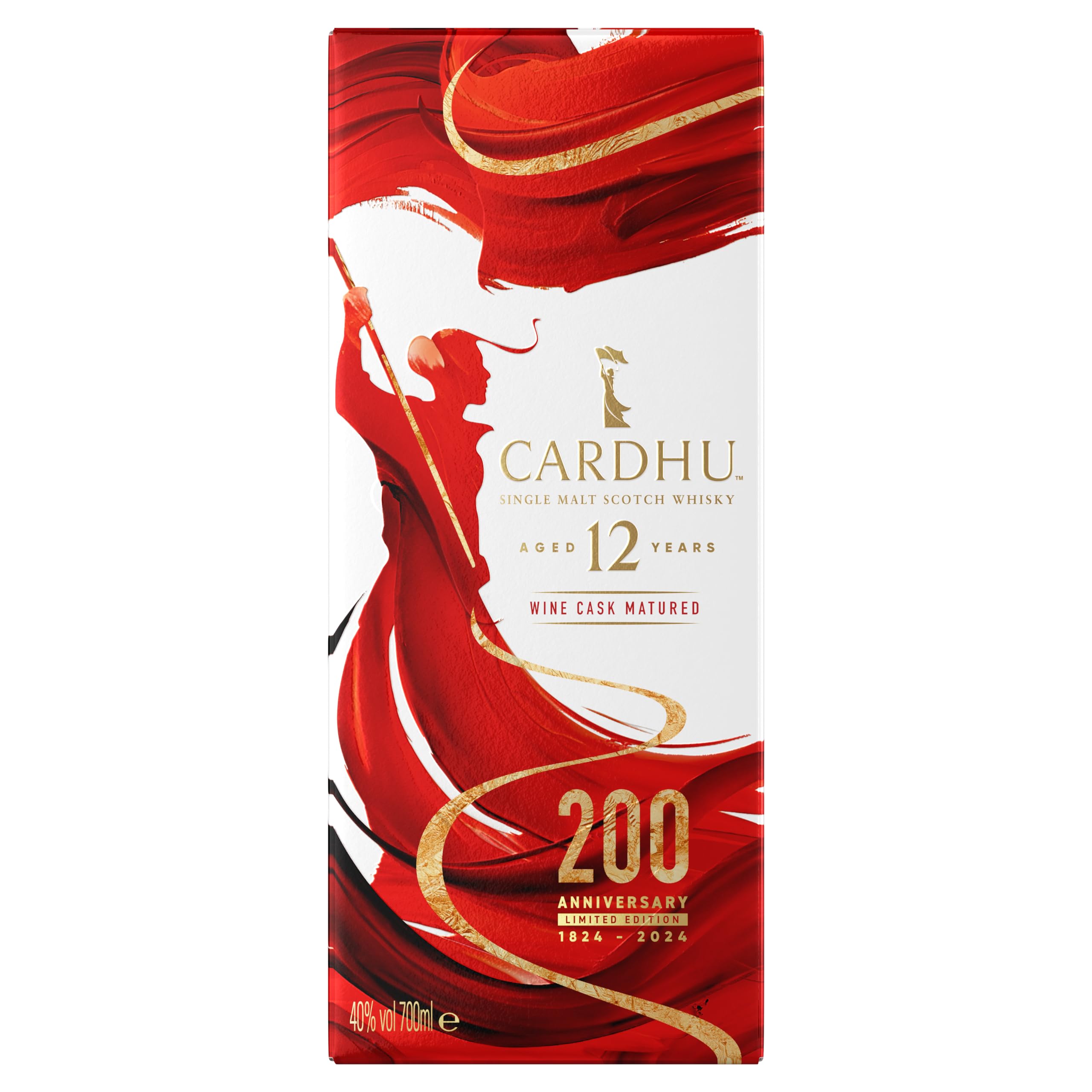Cardhu 200 Ans, Edition Limitée, Whisky Ecossais Single Malt, 40% vol, 0.7L