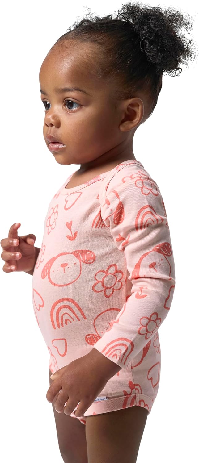 Onesies Brand Baby Boys & Girls 6-Pack Long Sleeve Bodysuits image 3