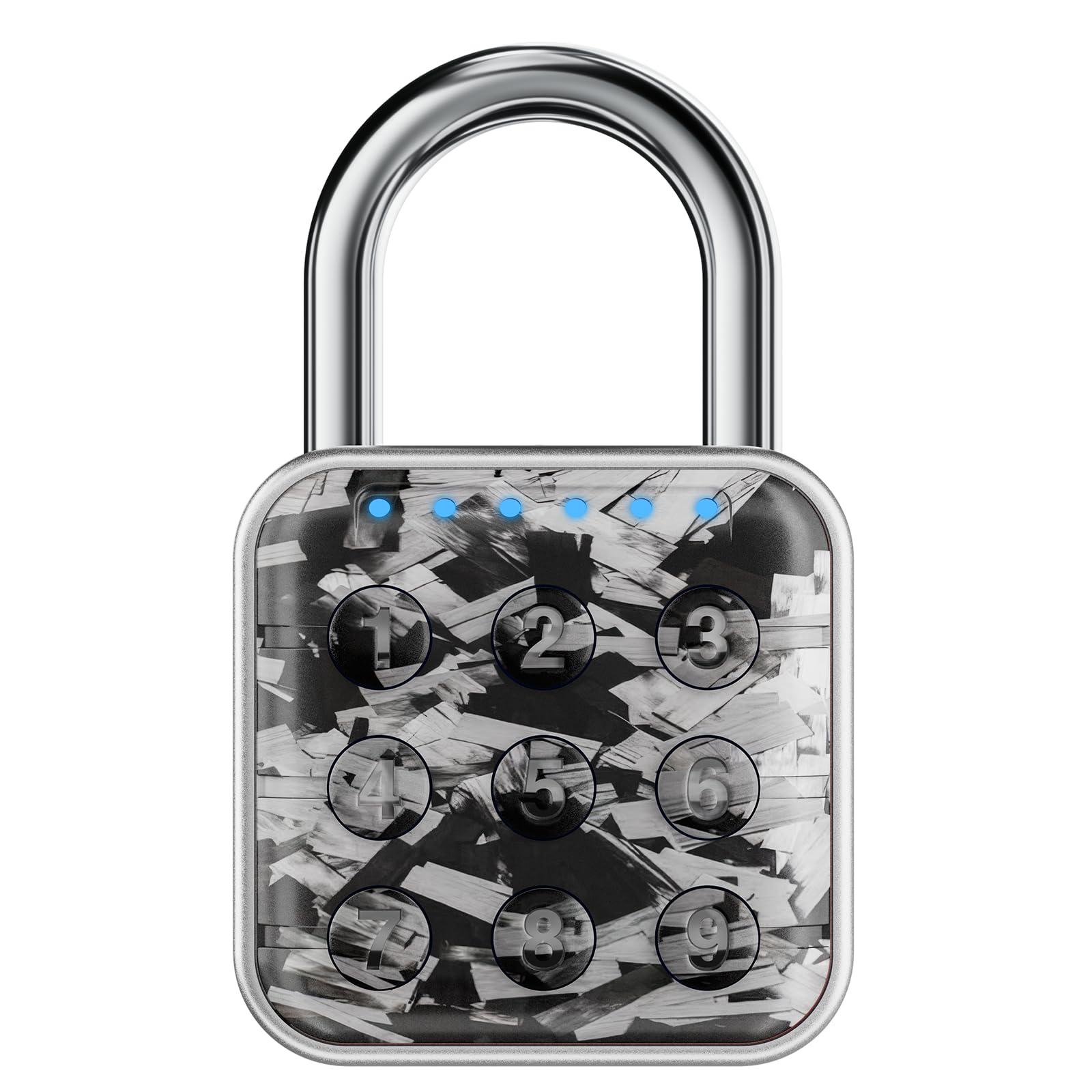 Combination Lock, Combination Lock for Locker, Locker Lock & Gym Locker Lock - High Security, Easy to Use for Gym, School, Travel, Outdoor (Abstract