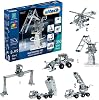 Eitech 00905 Multi-Model Set - Construction Toy with 350 Components and 6 Models Construction Set for Children from 8 Years Gift for Girls and Boys for Birthday and Christmas