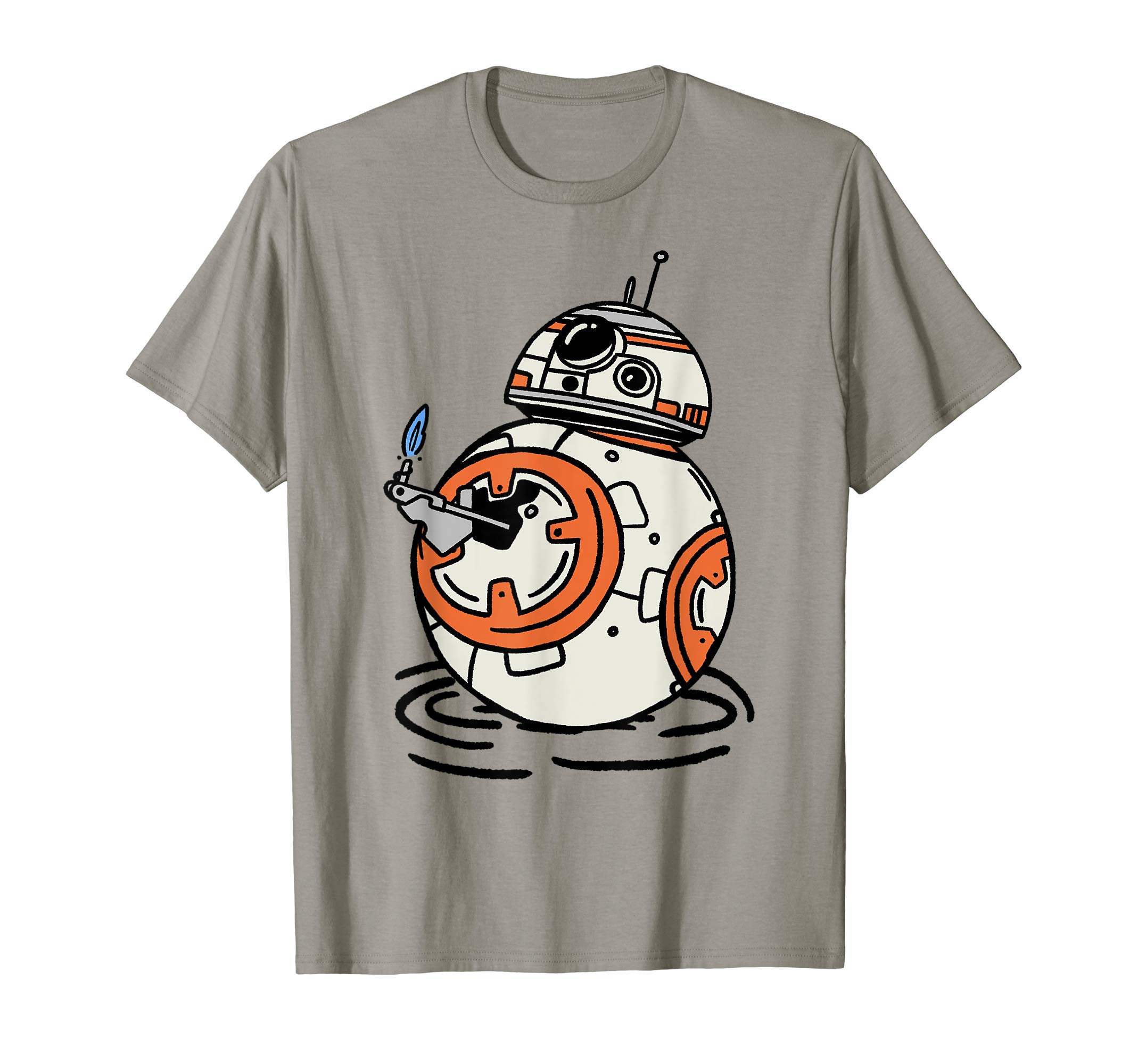 Star Wars The Rise of Skywalker BB-8 Lighter Doodle T-Shirt