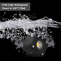 Vista 3 de ULANZI Linda luz de video LED LITE + soporte de abrazadera para cámara ULANZI R094