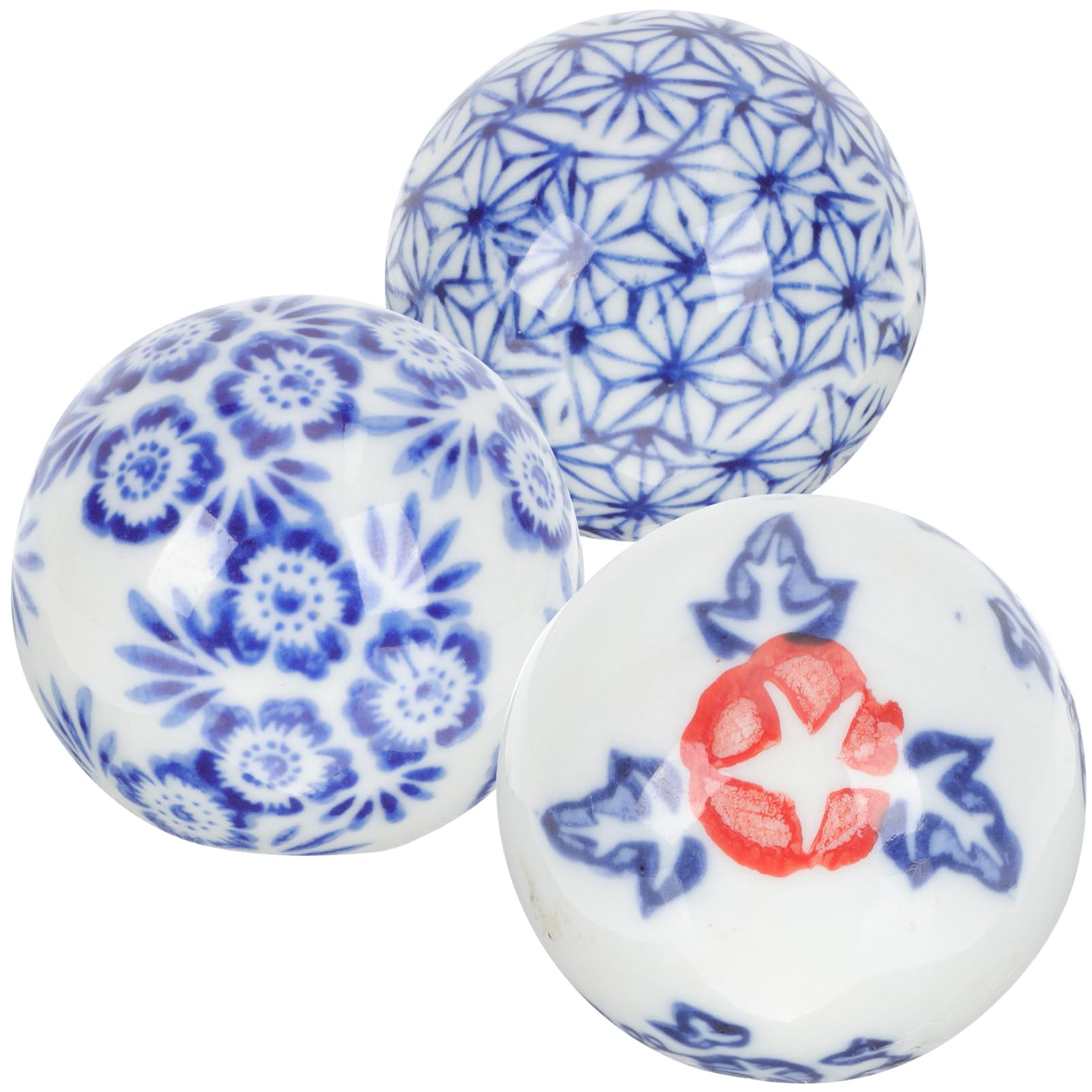 GLEAVI 3 Sätze Keramikschwimmer Moosball Dekorationen Für Aquarien Bezauberndes Aquarium-Ornament Schwebend Dekorativ Aquarium-Layout-Requisite Fisch Zubehör Zufällige Farbe 3 Stücke * 3