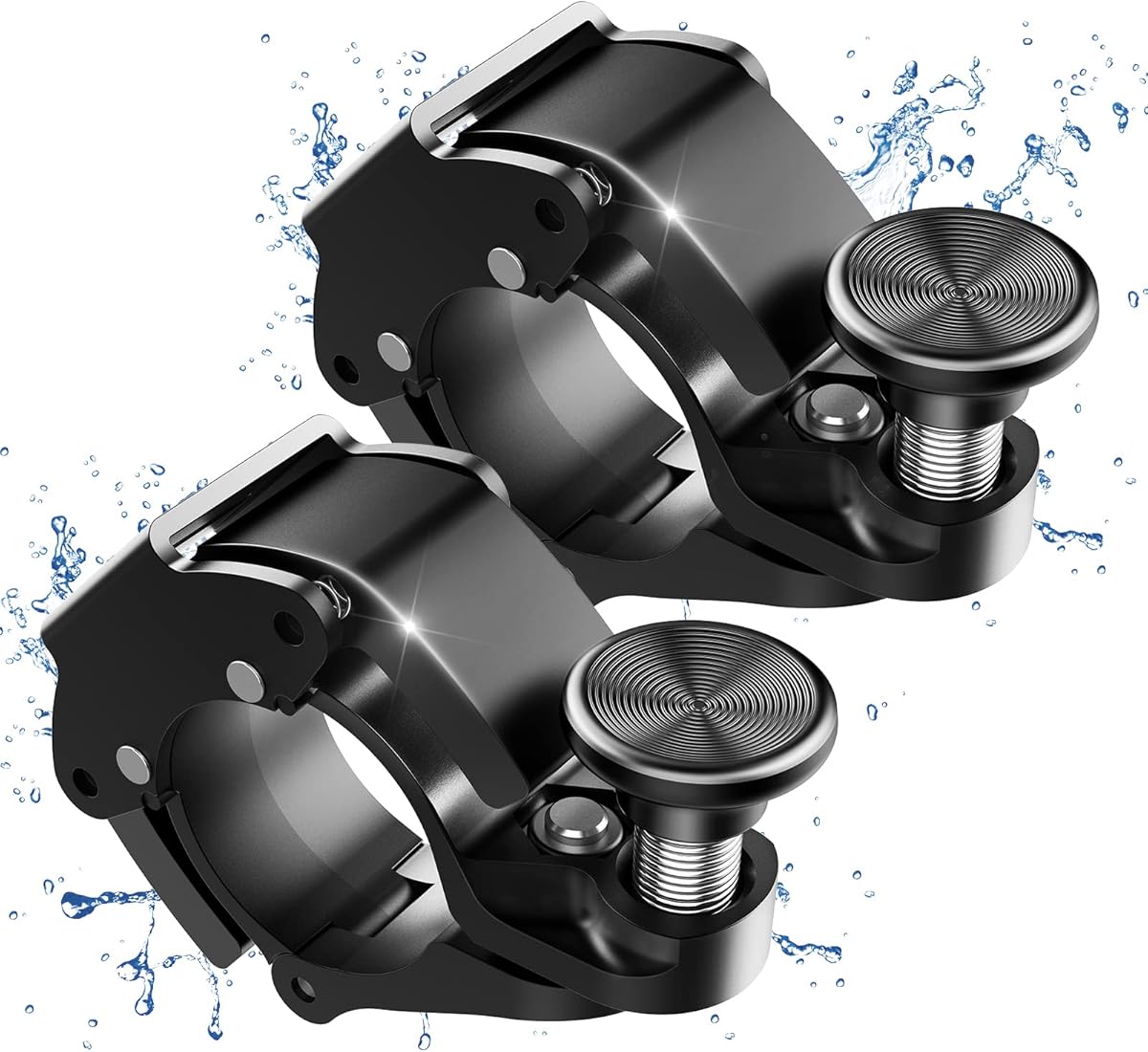 Fahrradklingel, Innovative Aluminiumlegierung Mini Klingel Fahrrad 100dB Klingel laut, Neue Aufrüstung Schwarz Fahrradhupe Fahrradglocke für Bike MTB Mountainbike, 22-24 mm Lenker