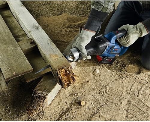 Miniatura 9 de BOSCH GSA18V-125N 18V EC Sierra recíproca de agarre múltiple sin escobillas de 1-14 pulgadas (herramienta desnuda)