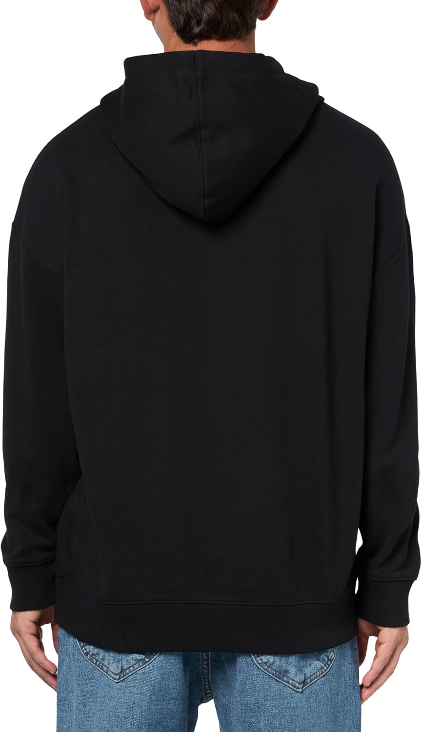 HUGO Men's Retro Logo Hooded Sweatshirt - Image 2