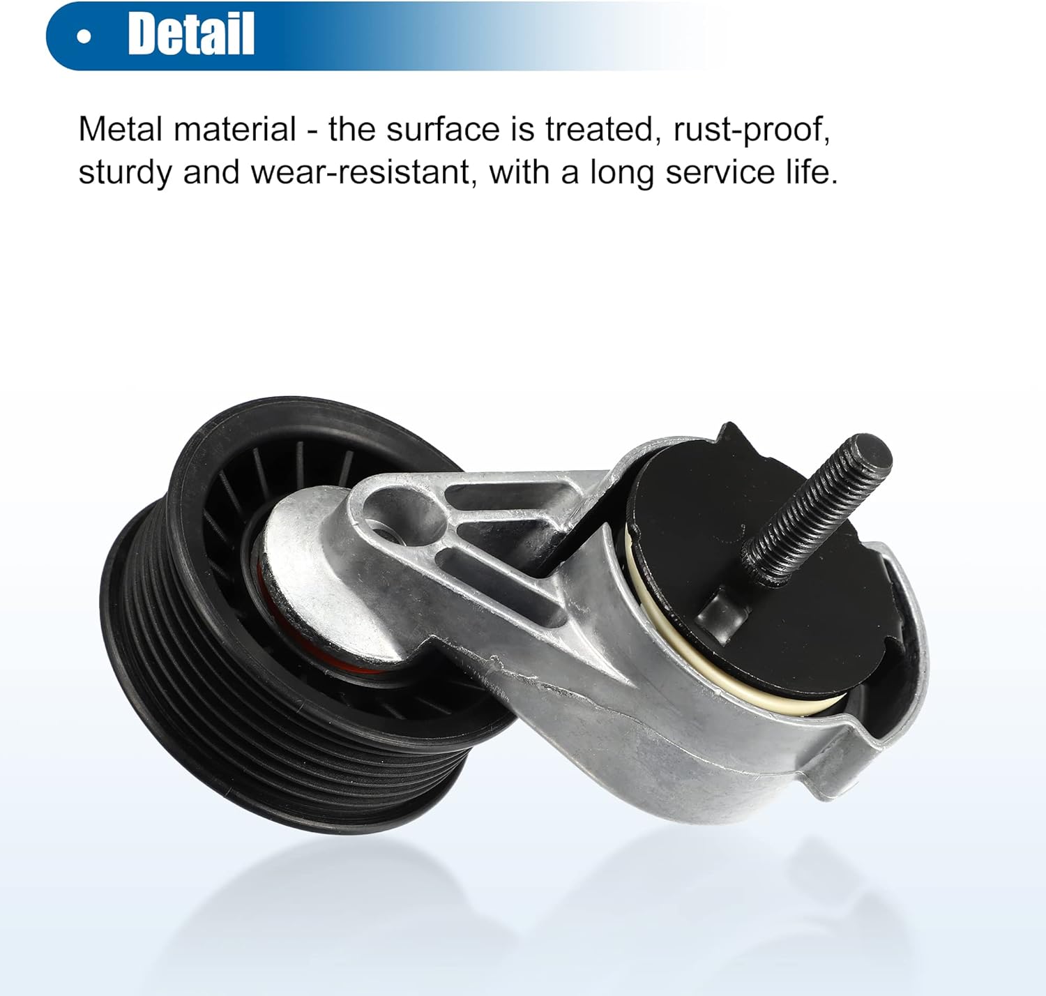 X AUTOHAUX Car Drive Belt Tension Pulley for Dodge for Dodge for Ram 1500 2500 3500 Dakota Durango Belt Tensioner Replace 53010158AC 53010158AB
