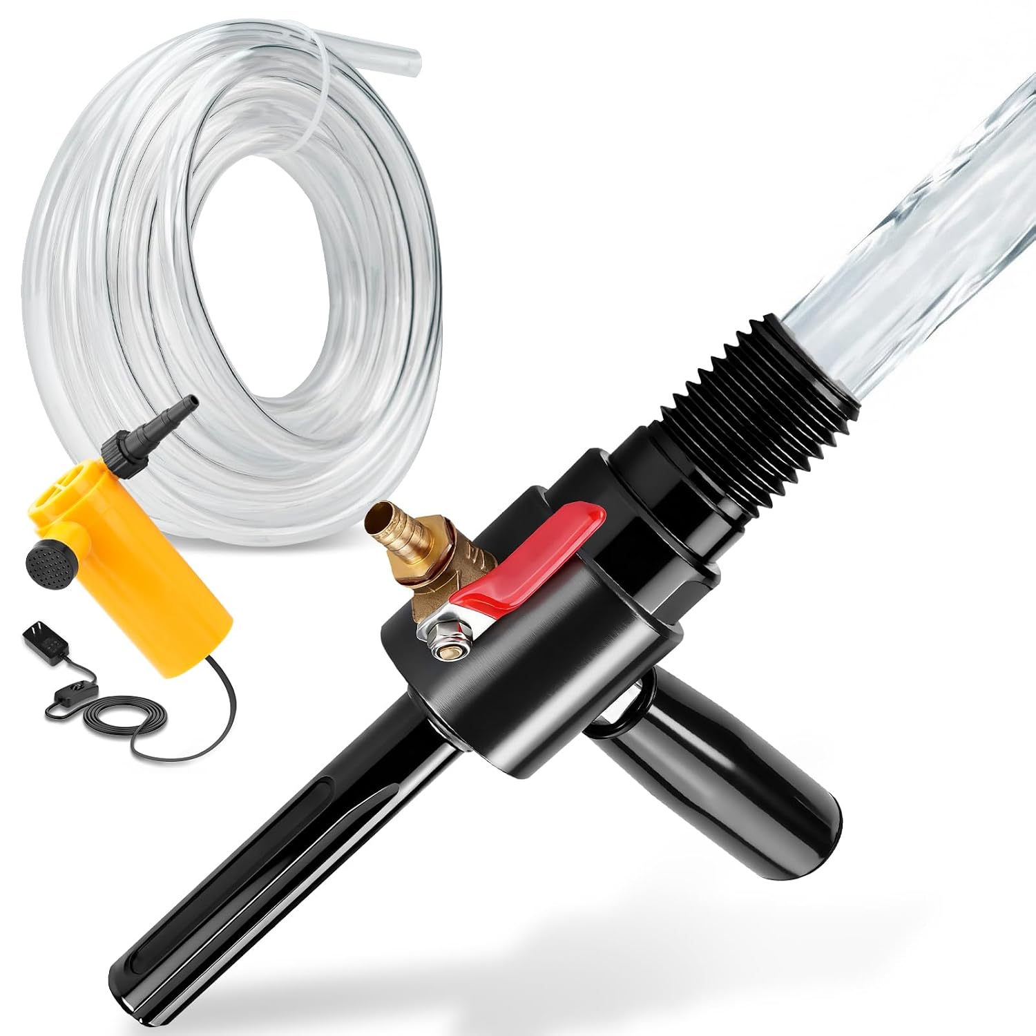 1 1/4"-7 Male to SDS Plus Drill Adapter Includes Water Pump & 4m Water Hose
