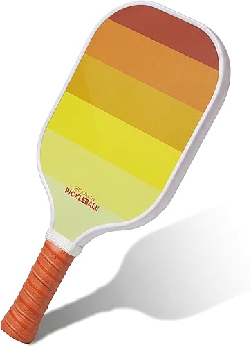 Vista 16 de Brooklyn Pickleball Co. – Carbon Fiber Pickleball Paddles – USAPA Approved, Honeycomb Core, Cushioned Grip, Lightweight Design – Single Paddles &