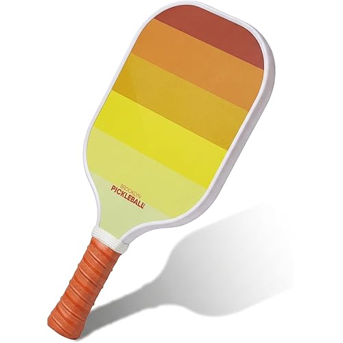 Brooklyn Pickleball Co. – Carbon Fiber Pickleball Paddles – USAPA Approved, Honeycomb Core, Cushioned Grip, Lightweight Design – Single Paddles & Paddle Sets